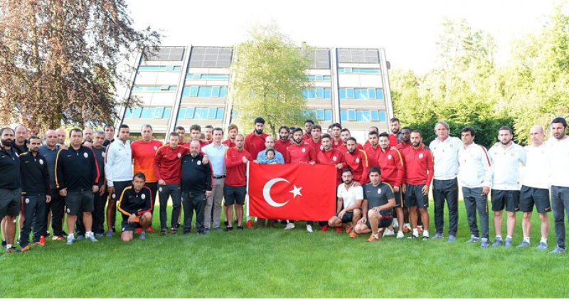 Futbol camiasından darbeye hayır