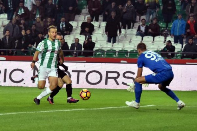 Atiker Konyaspor - Osmanlıspor: 1-1