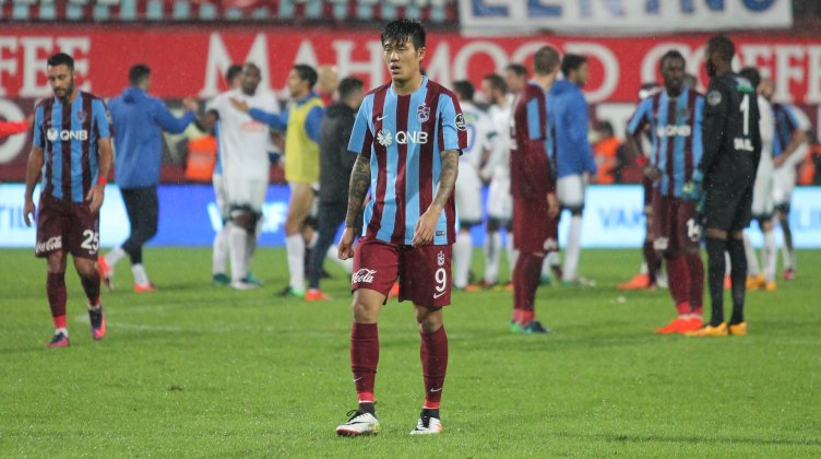 Trabzonspor'da hayal kırıklığı