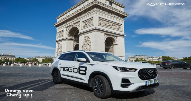 Chery TIGGO 8, Paris’te Zarafet Kavramını Yeniden Tanımladı